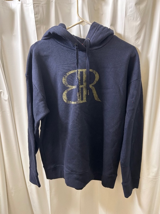 Banana Republic Tops - Banana Republic Logo Hooded Sweatshirt